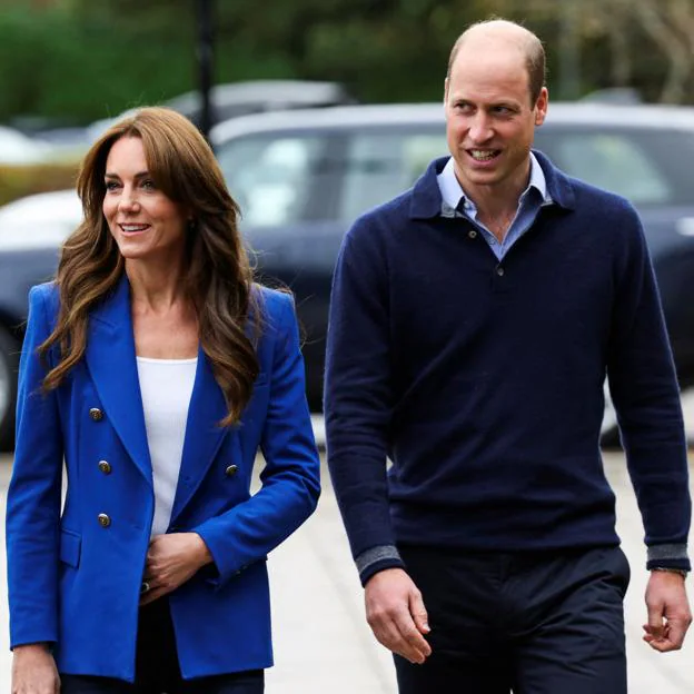 Kate Middleton y el príncipe Guillermo en una imagen reciente. 