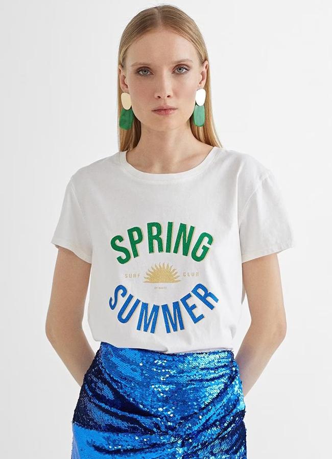 Camiseta Spring Summer de Lola Casademunt.