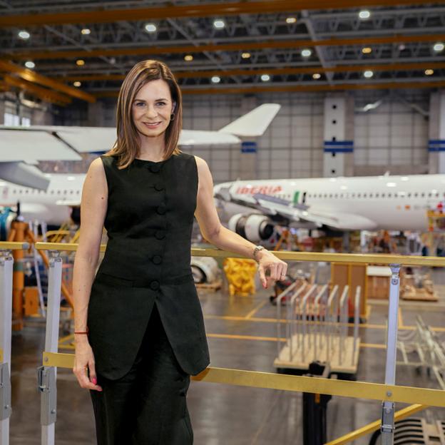 María Guilarte, directora de Transformación, Marketing y Formación de Iberia Mantenimiento.