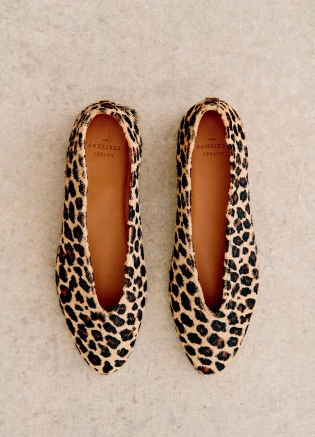 Bailarinas efecto pelo animal print