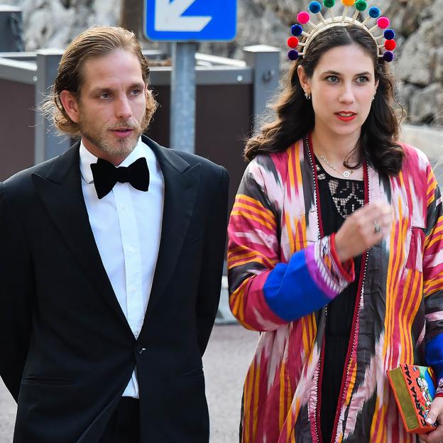 Andrea Casiraghi y Tatiana Santo Domingo.