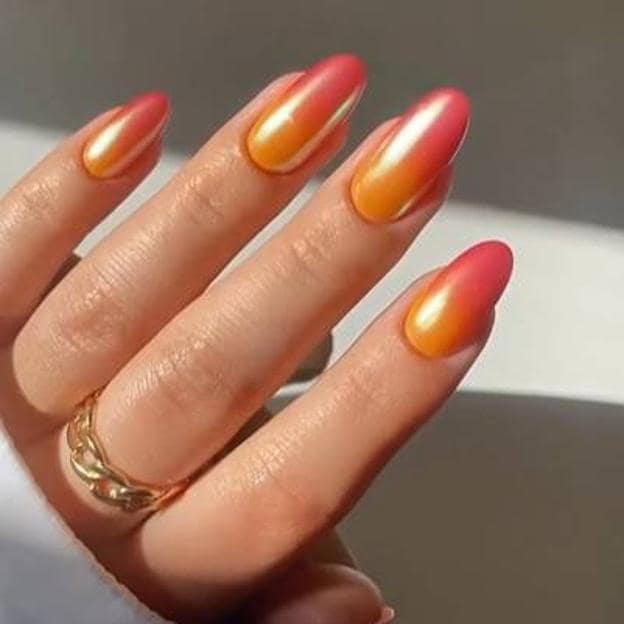 ¿Cómo lograr el efecto Sunset Nails?