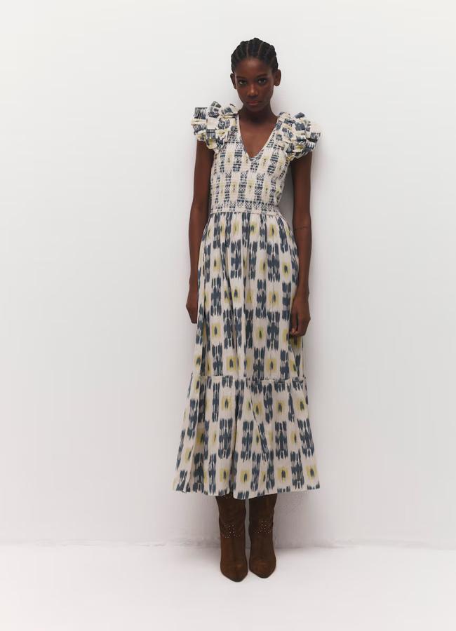 Vestidos con nido de abeja el fruncido mas favorecedor del verano Mujer Hoy