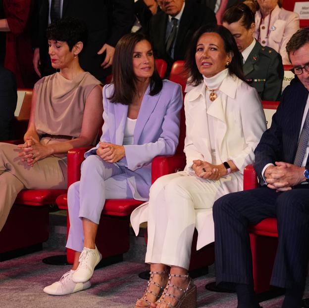 La reina Letizia y Ana Botín