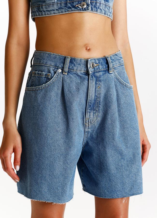 Bermudas en denim de Lefties.