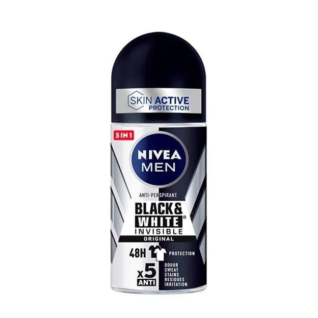 Desodorante Men Black And White Invisible Original de Nieva Men.