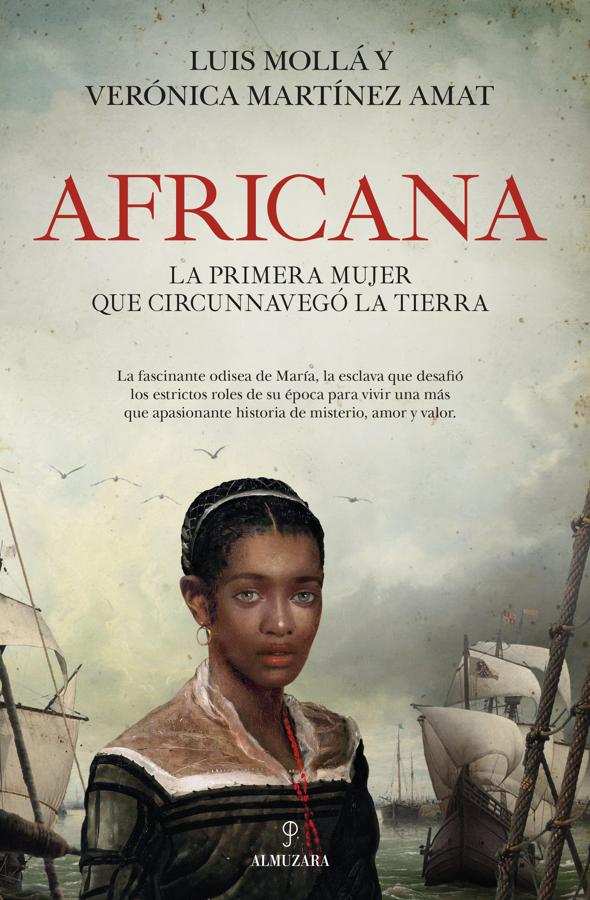 Portada de Africana. La primera mujer que circunnavegó la Tierra. /Almuzara