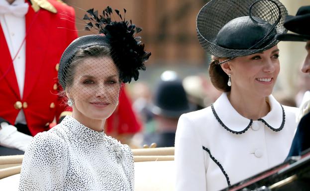 Reina Letizia y Kate Middleton