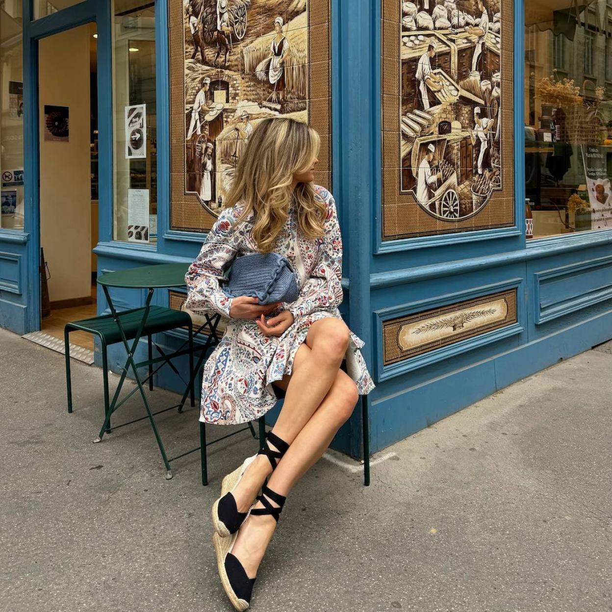 Influencer con zapatos de verano/@MARIEANDMOOD