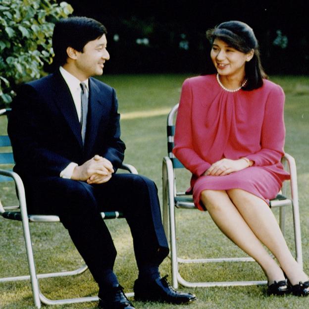 Naruhito y Masako, los emperadores de Japón, en sus días de noviazgo. 