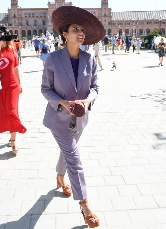 Cayetana Rivera durante la Feria de Sevilla de 2022. / GTRES