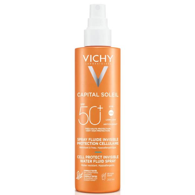 Capital Soleil Cell Protect Invisible Fluid Spray SPF50 de Vichy