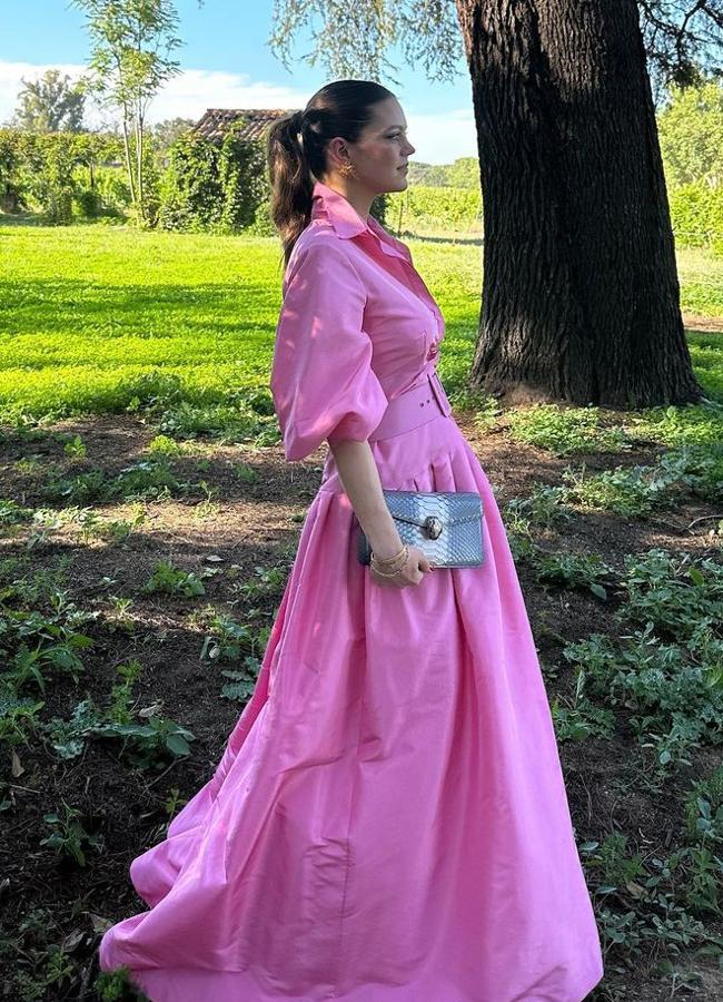 Isabelle Junot en la boda de Tamara Falcó/ (@isabellejunot)