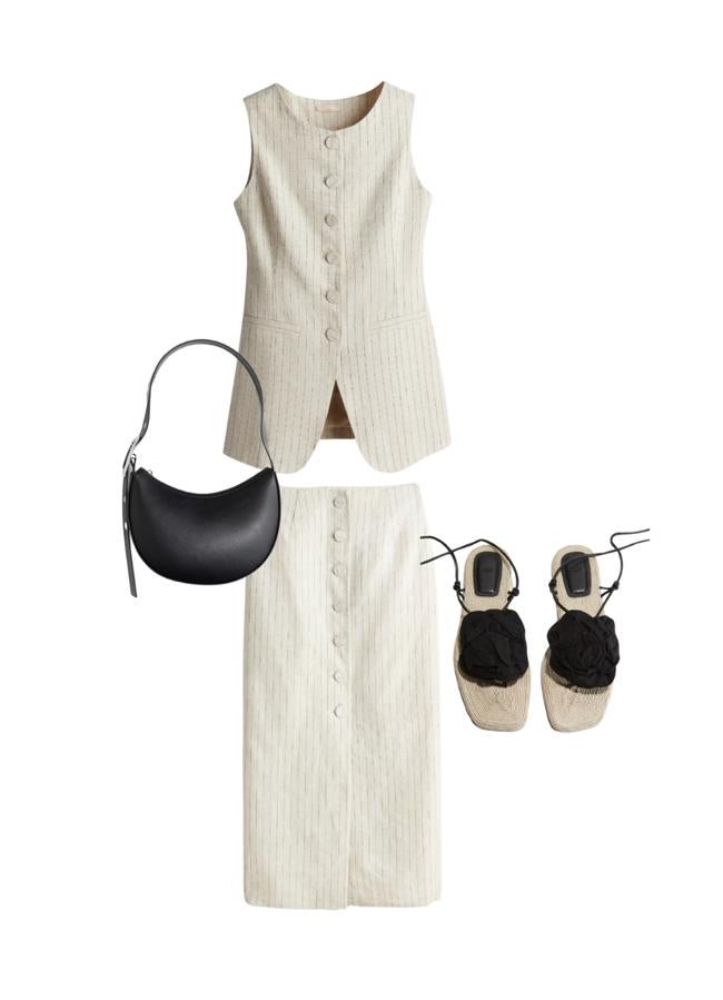 Look para ir a la oficina en verano (H&M)