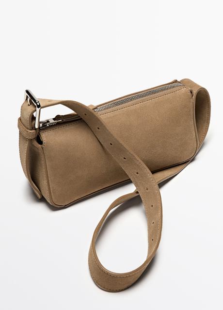 Bolsos de ante de Massimo Dutti (99,95 euros)