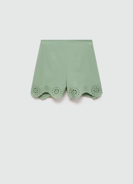 Shorts calados de Mango (29,99 euros)