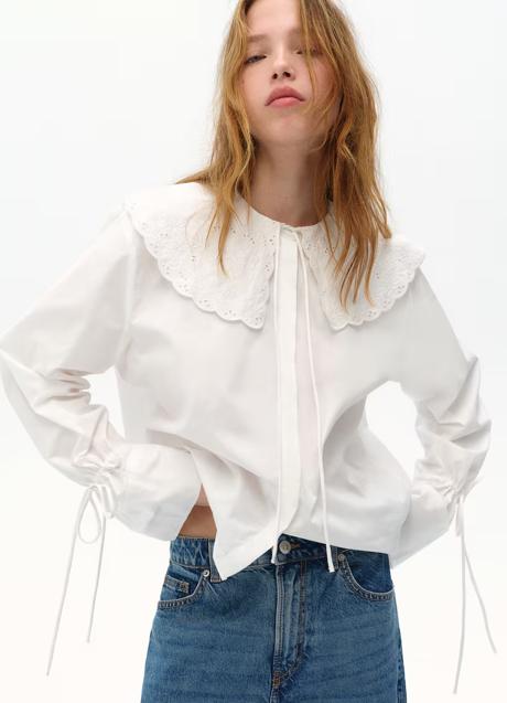 Camisa blanca de H&M (25,99 euros)