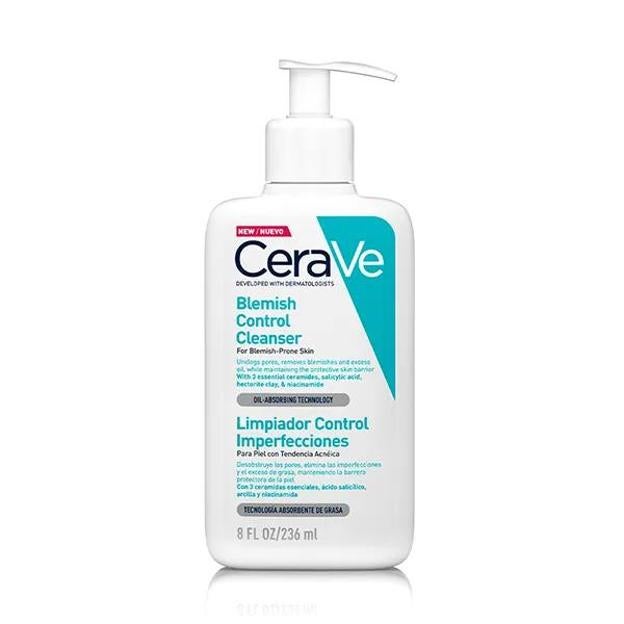 Blemish Control Cleanser de Cerave. Precio: 10,59 euros