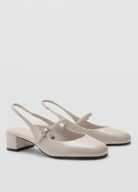 Zapatos destalonados de Mango (35,99 euros)