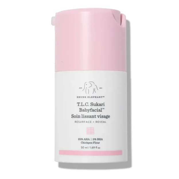 T.L.C. Sukari Babyfacial™ de Drunk Elephant. Precio: 85,99 euros