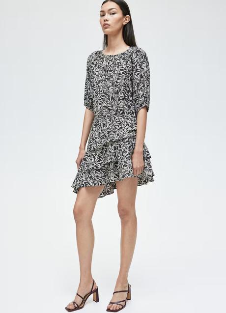 Vestido estampado de H&M (15,99 euros)