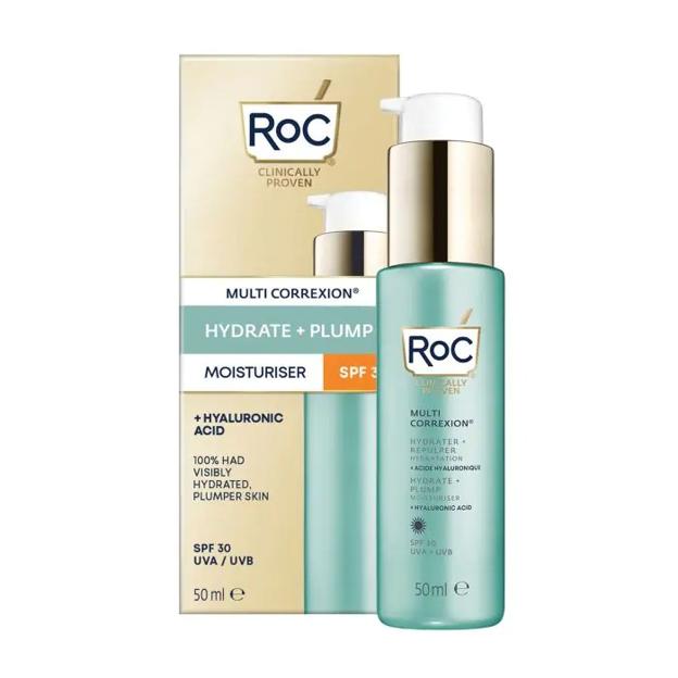 ROC Hydrate & Plump Crema diaria SPF 30.