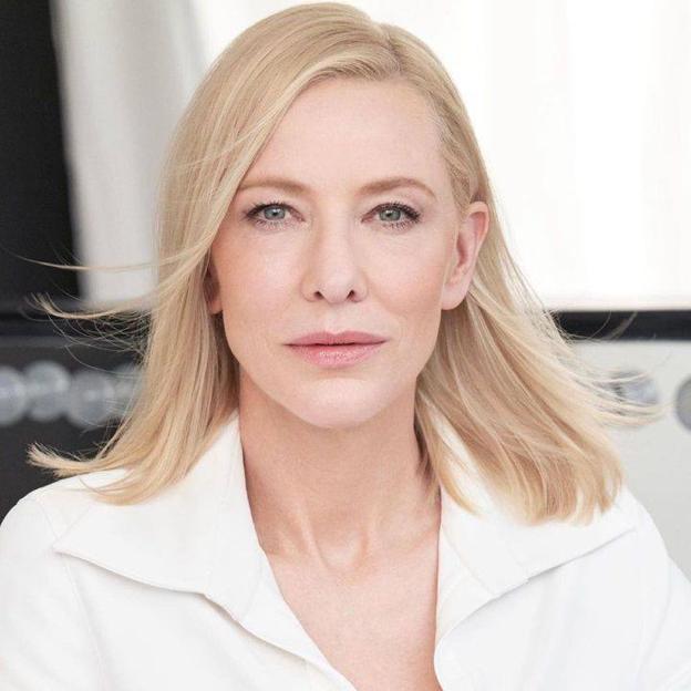 Cate Blanchet con pelo fino