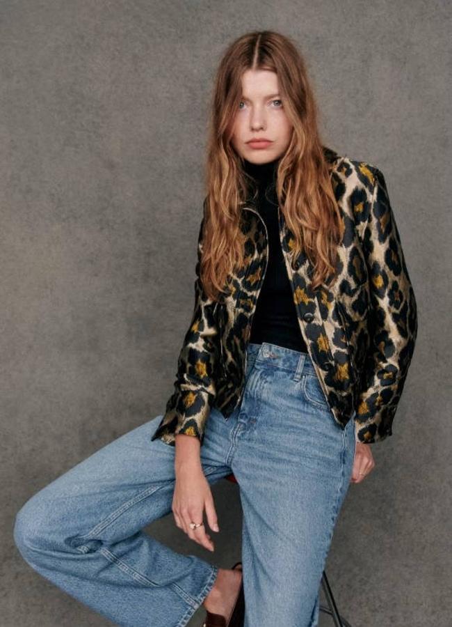 Chaqueta animal print