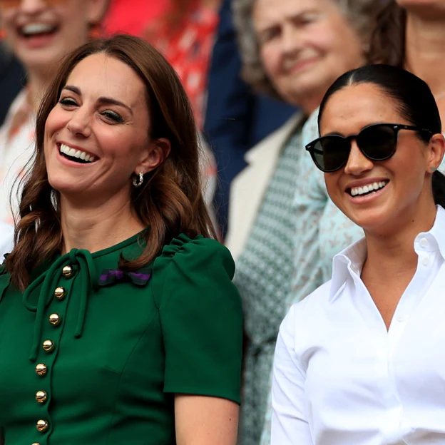 Kate Middleton y Meghan Markle, en otros tiempos. 