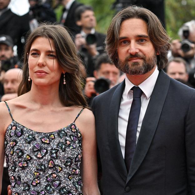 Carlota Casiraghi y Dimitri Rassam en una época feliz de su matrimonio. 