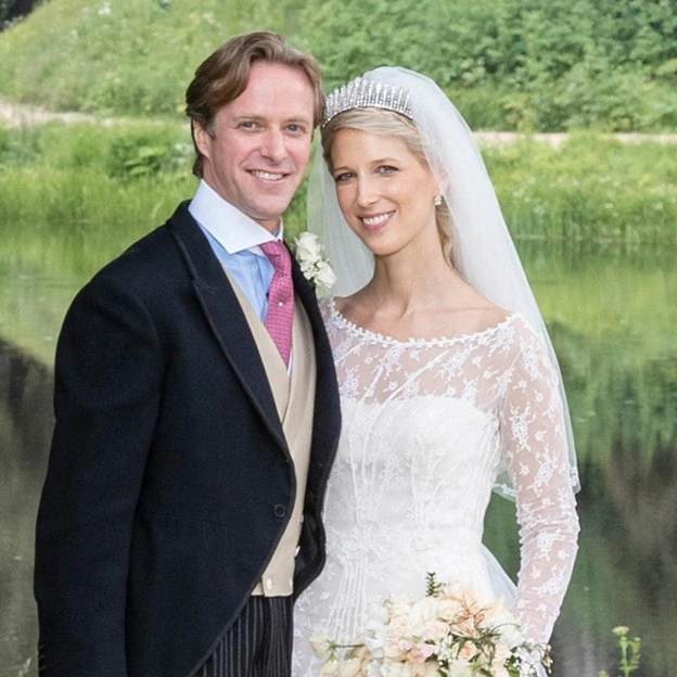 Una imagen de la boda de Lady Gabriella Windsor y Thomas Kingston. 