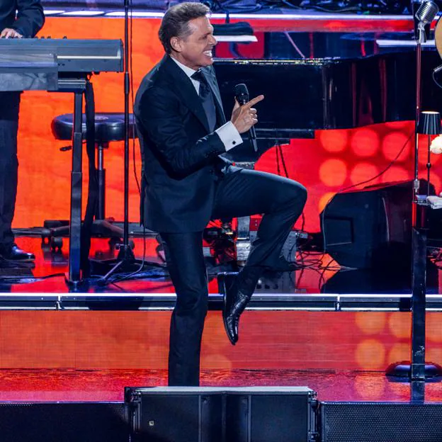 Luis Miguel, en su actuación en Starlite este verano. 