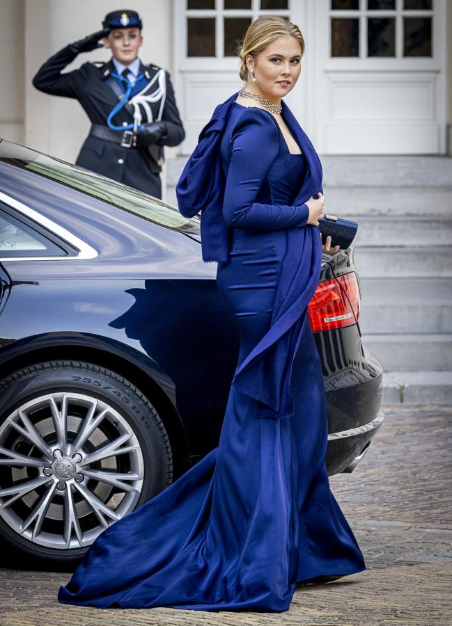 El espectacular look de Amalia de Holanda. (Getty)