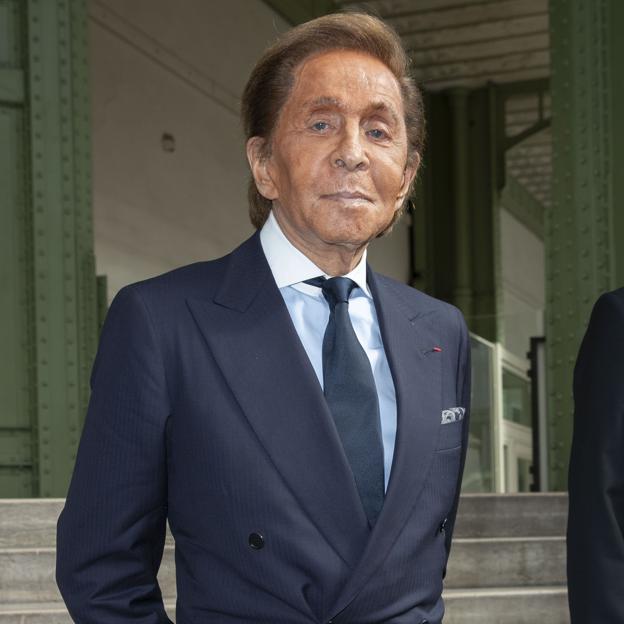 Valentino fue el diseñador del traje de novia de Marie-Chantal Miller. 