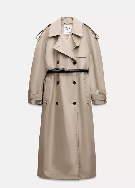 Trench midi de Zara (89,99 euros)