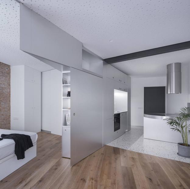 Qué es el triángulo mágico, el truco deco para transformar un pequeño apartamento en una casa grande y versátil