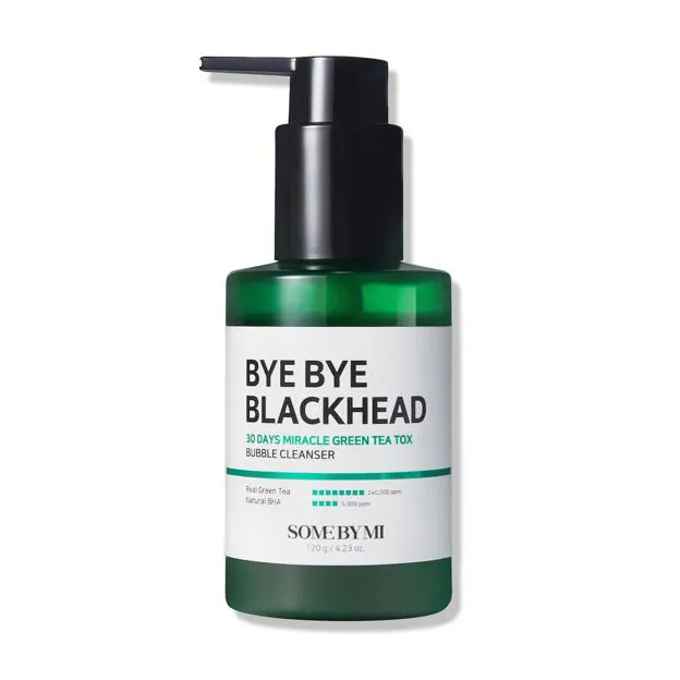 Bye Bye Blackhead 30 Days Miracle Green Tea Tox Bubble Cleanser de Some By Mi