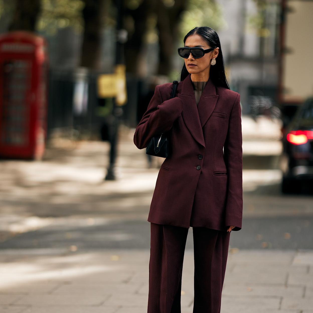 Los mejores blazer en color burdeos para este otono Mujerhoy