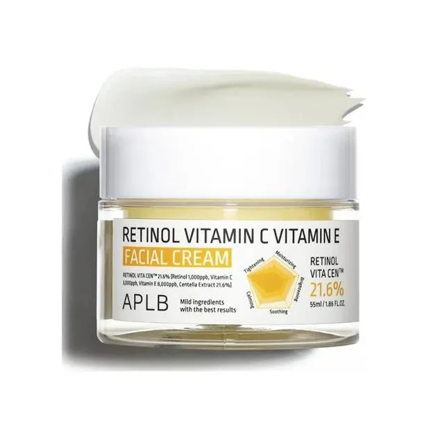 APLB Retinol Vitamina C Vitamina E crema facial.