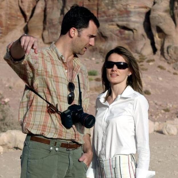 Felipe y Letizia en su luna de miel.