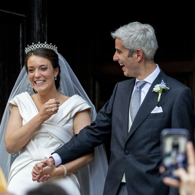 La boda de la princesa Alejandra y Nicolás Bagory. 