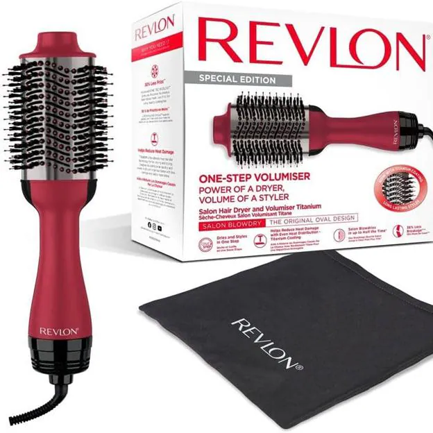 Cepillo One-Step Volumiser de Revlon.