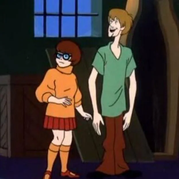 Shaggy y Vilma de Scooby-Doo.