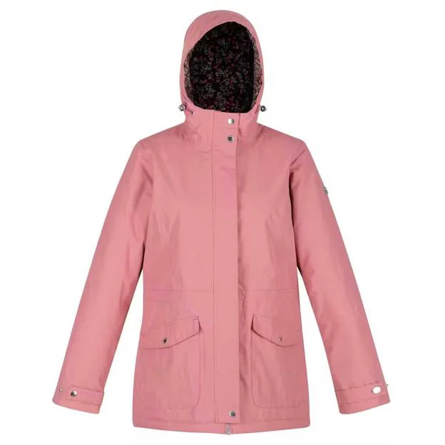 Chaqueta Impermeable Brigida para Mujer Rosa Dusty (55,41€)