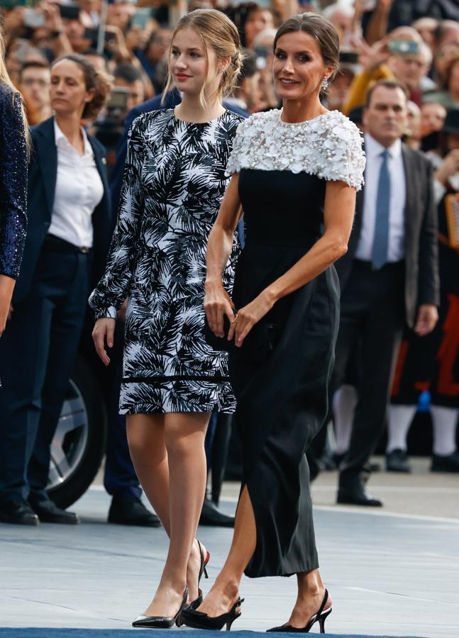 La reina Letizia en los Premios Princesa de Asturias de 2022 (GTRES)