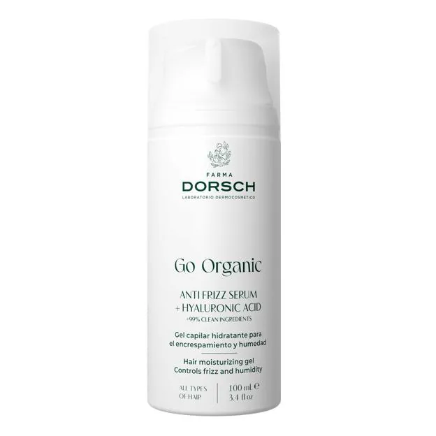 Antifrizz Sérum Go Organic de Farma Dorsch. (38,50 euros en farmacias).