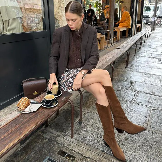 Botas de ante, la tendencia favorita de las mejor vestidas en Instagram para este otoño