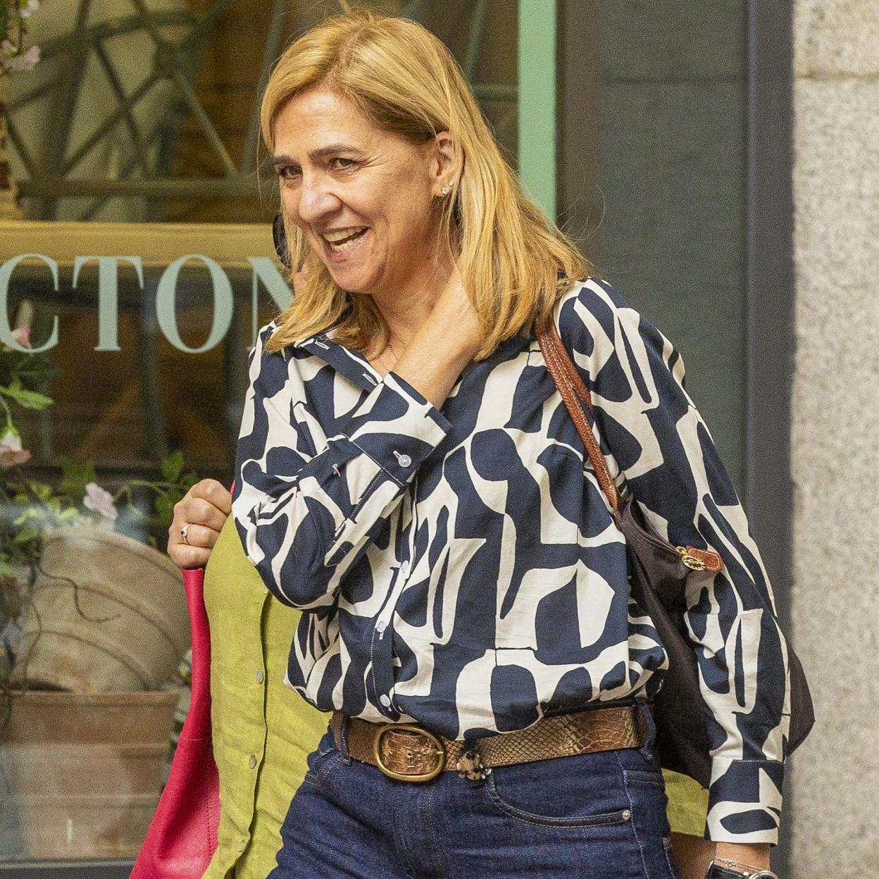 La infanta Cristina, fotografiada en Madrid el pasado mes de septiembre. /gtres