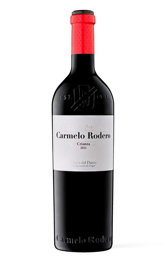 La botella de Carmelo Rodero crianza 2021. / DR