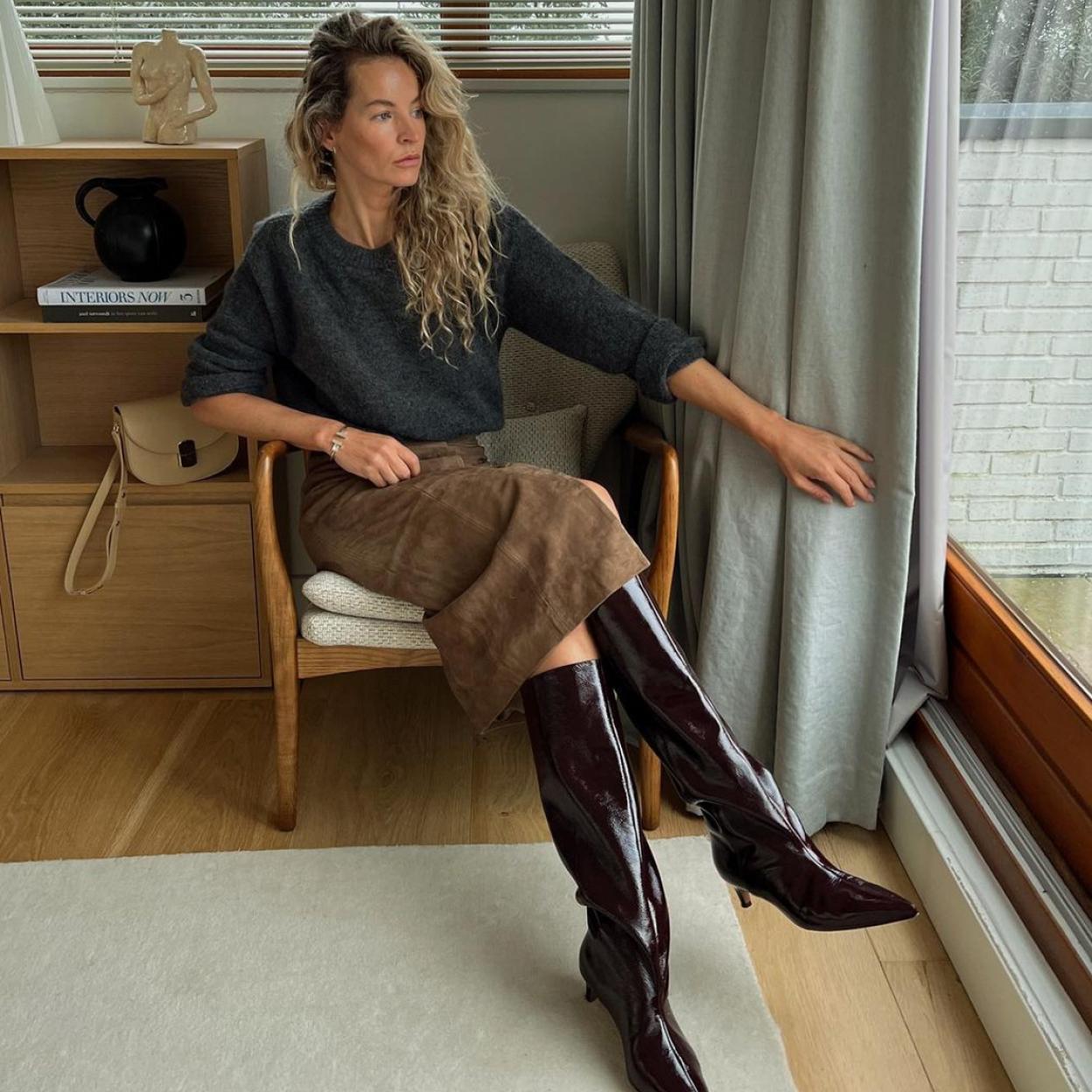 Estas son las botas marrones que sientan bien./LAUCHMETRICS SPOTLIGHT.